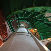 Treppenaufgang im Leuchtturm